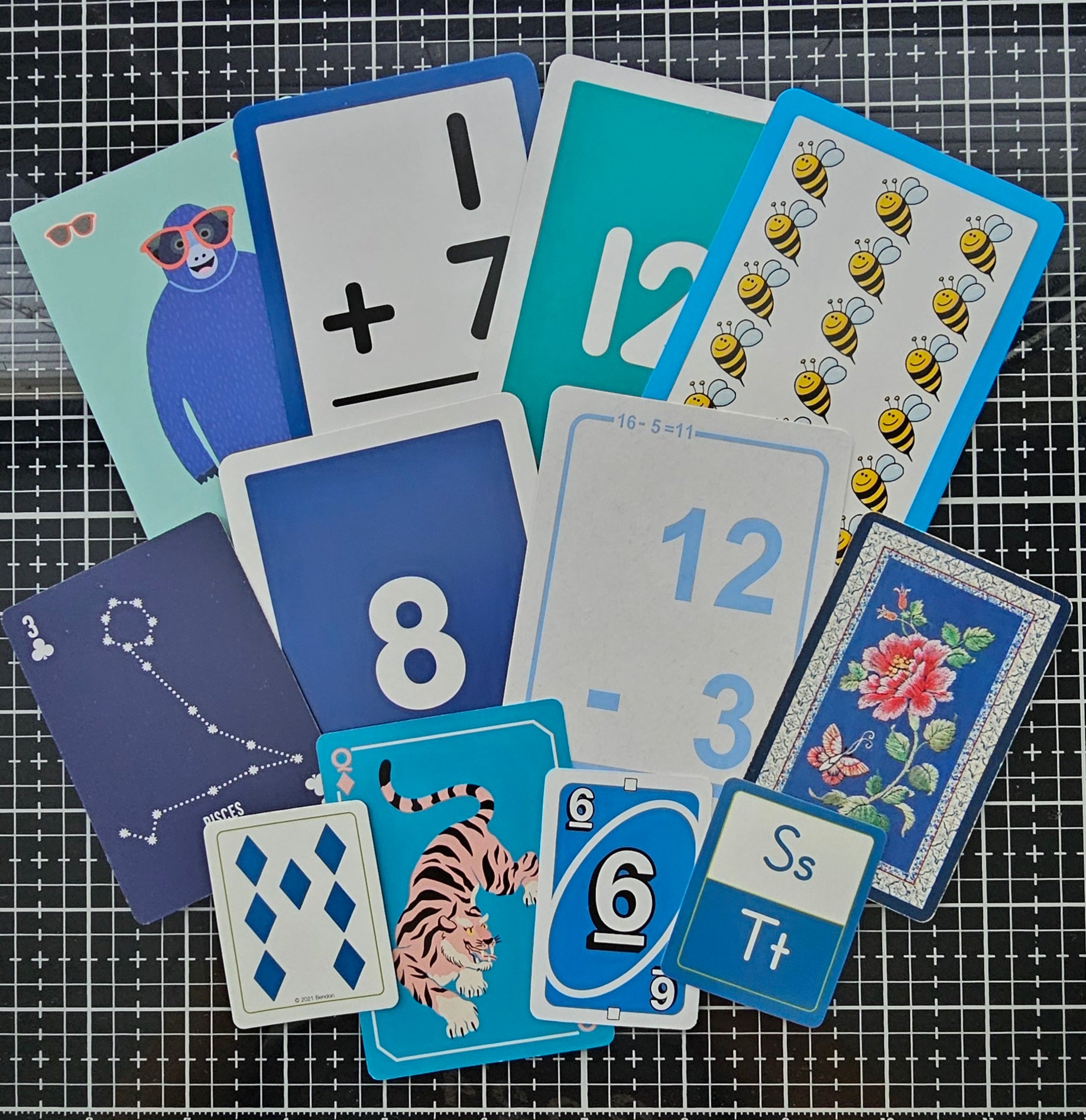 Blue Junk Journal Kit