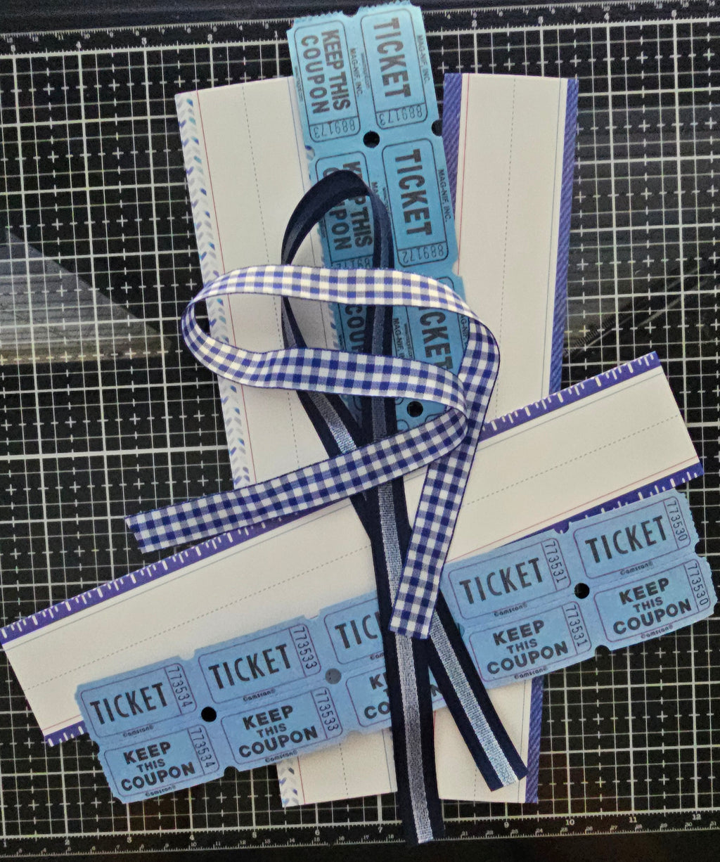 Blue Junk Journal Kit