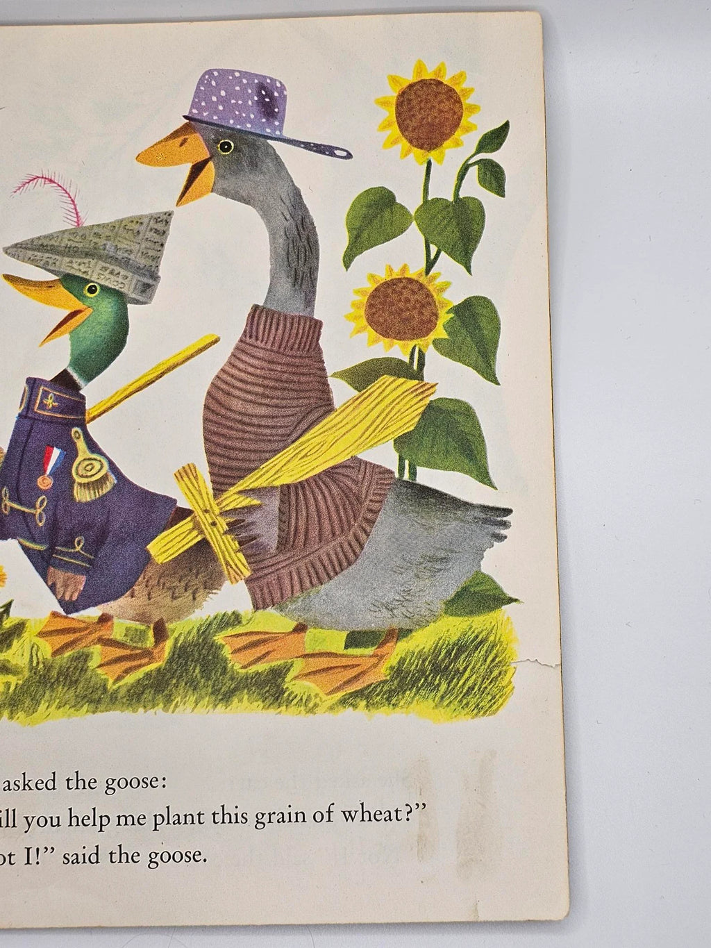 Little Golden Book The Jolly Barnyard Vintage 1950