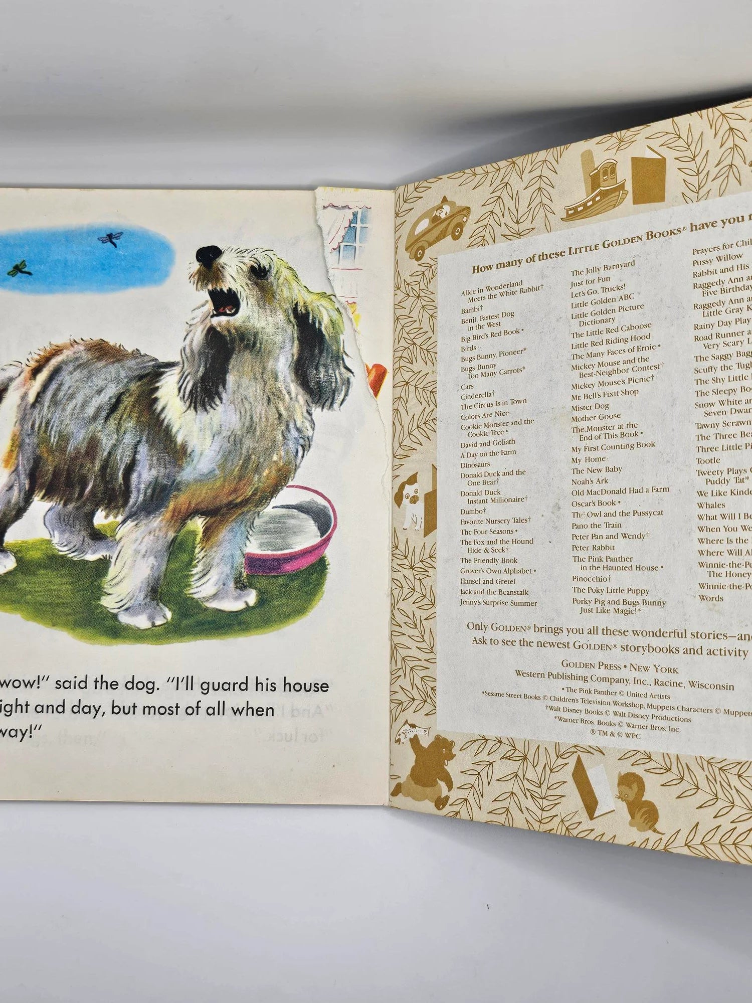 Little Golden Book The Jolly Barnyard Vintage 1950