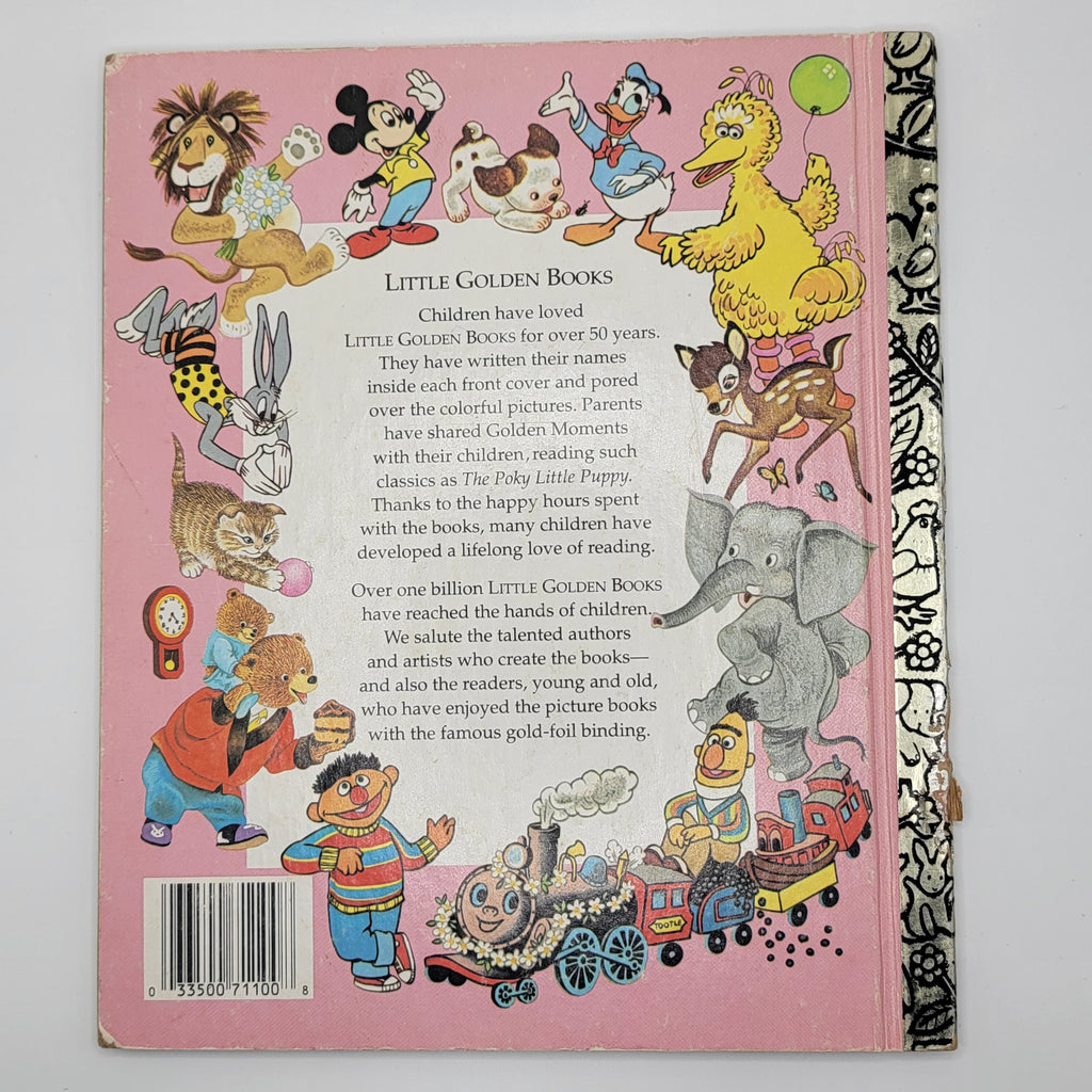 Little Golden Book Chip and Dale Rescue Rangers The Big Cheese Caper vintage 1991